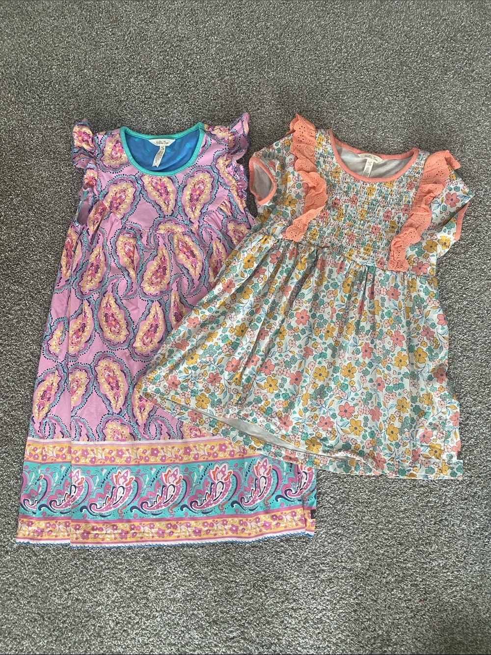 Matilda Jane Girls dream chaser pearls Paisley smocked floral size 16